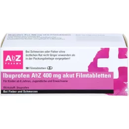 IBUPROFEN AbZ 400 mg akut Filmtabletten, 50 St