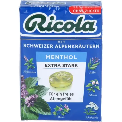 RICOLA o.Z.Box Menthol extra stark Bonbons, 50 g