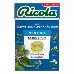 RICOLA o.Z.Box Menthol extra stark Bonbons, 50 g