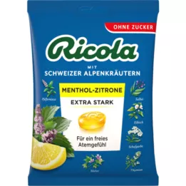 RICOLA o.Z.Beutel Menthol-Zitrone extra stark Bon., 75 g