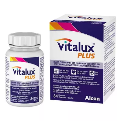 Vitalux Plus Kapseln, 84 St Vitalux Plus Kapseln, 84 St