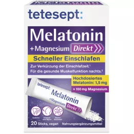 TETESEPT Melatonin+Magnesium Direkt Sticks, 20 St