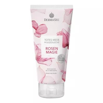 DERMASEL Totes Meer Pflegedusche Rosen Magie, 200 ml