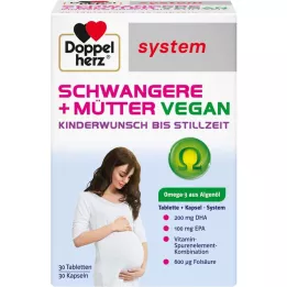DOPPELHERZ Schwangere+Mütter vegan syst.Kombipack., 60 St