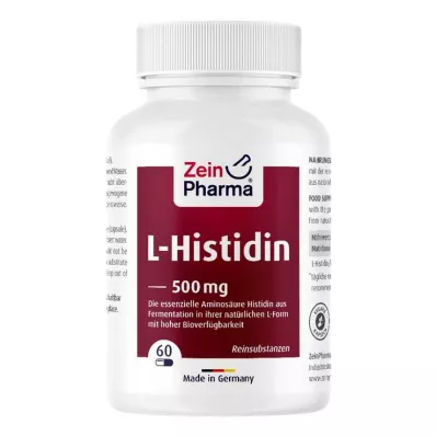 L-HISTIDIN 500 mg Kapseln, 60 St