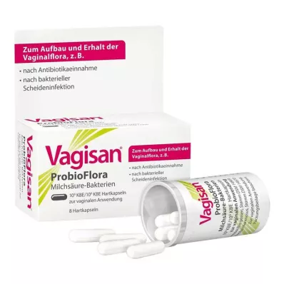 Vagisan Probioflora Milchsäure-Bakterien Hartkapseln , 8 St