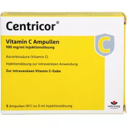 CENTRICOR Vitamin C Ampullen 100 mg/ml Inj.-Lsg., 5X5 ml