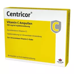 CENTRICOR Vitamin C Ampullen 100 mg/ml Inj.-Lsg., 5X5 ml