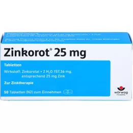 ZINKOROT 25 mg Tabletten, 50 St