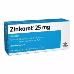 ZINKOROT 25 mg Tabletten, 50 St