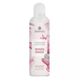 DERMASEL Totes Meer Duschschaum Rosen Magie, 200 ml