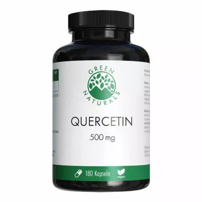 GREEN NATURALS Quercetin 500 mg hochdosiert Kaps., 180 St