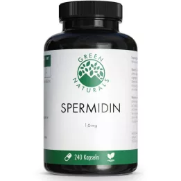 GREEN NATURALS Spermidin 1,6 mg vegan Kapseln, 240 St