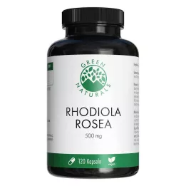GREEN NATURALS Rhodiola Rosea 500 mg hochdos.Kaps., 120 St