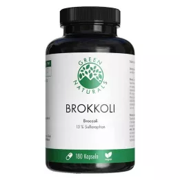 GREEN NATURALS Brokkoli+13% Sulforaphan vegan Kps., 180 St