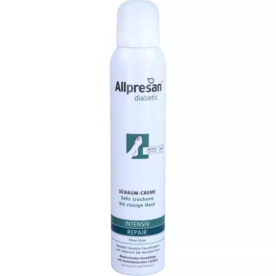 ALLPRESAN diabetic Inten.+Repair o.Urea Schaum-Cr., 200 ml