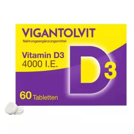 VIGANTOLVIT 4000 I.E. Vitamin D3 Tabletten, 60 St