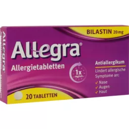 ALLEGRA Allergietabletten 20 mg Tabletten, 20 St