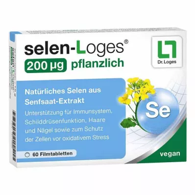 SELEN-LOGES 200 μg pflanzlich Filmtabletten, 60 St