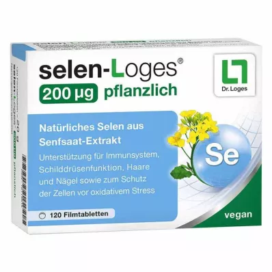 SELEN-LOGES 200 μg pflanzlich Filmtabletten, 120 St