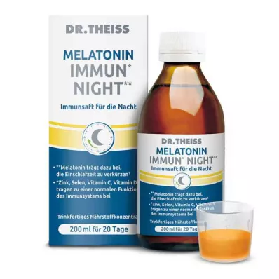 Dr.theiss Melatonin Immun Night Saft (200 ml)