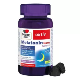 DOPPELHERZ Melatonin Gums, 40 St