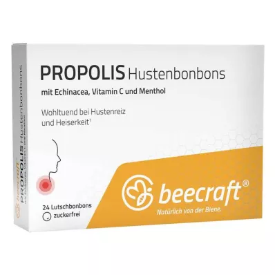 Beecraft Propolis Husten-Bonbons, 24 St