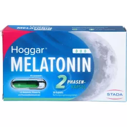 HOGGAR Melatonin DUO Einschlaf-Kapseln, 30 St