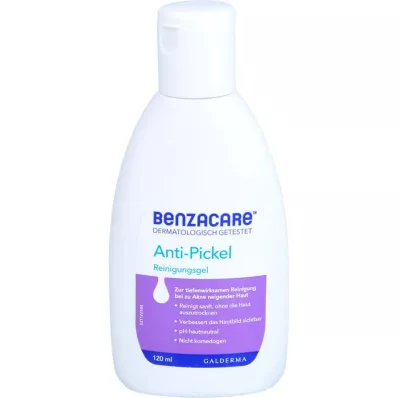 BENZACARE Anti-Pickel Reinigungsgel, 120 ml