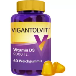 VIGANTOLVIT 2000 I.E. Vitamin D3 Weichgummis, 60 St
