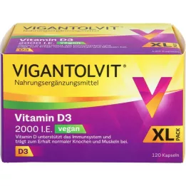 VIGANTOLVIT 2000 I.E. Vitamin D3 vegan Weichkaps., 120 St