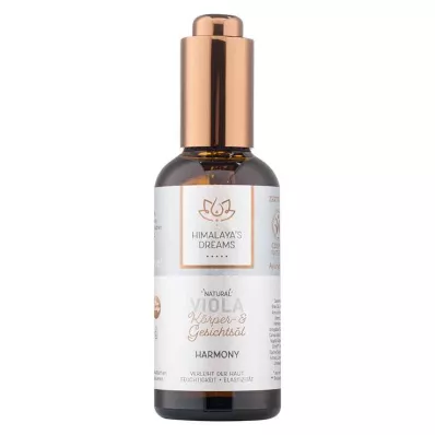 Himalayas Dreams Ayurveda Körper &amp; Gesichtsöl Viola, 100 ml