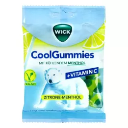 WICK CoolGummies Zitrone Menthol, 90 g