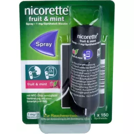 NICORETTE Fruit &amp; Mint Spray 1 mg/Sprühstoß NFC, 1 St