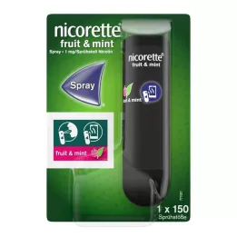 NICORETTE Fruit &amp; Mint Spray 1 mg/Sprühstoß NFC, 1 St