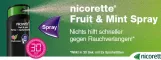Instructions for use for Nicorette Fruit & Mint Spray 1 mg / Sprühstoß Nfc, 2 St - 1
