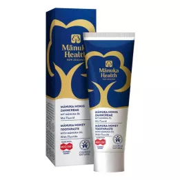 MANUKA HEALTH Honig Zahncreme mit Fluorid, 75 ml