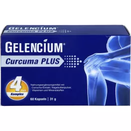 GELENCIUM Curcuma Plus hochdosiert m.Vit.C Kapseln, 60 St
