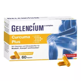 GELENCIUM Curcuma Plus hochdosiert m.Vit.C Kapseln, 60 St