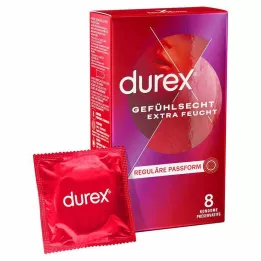 DUREX Gefühlsecht extra feucht Kondome, 8 St