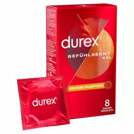 DUREX Gefühlsecht XXL Kondome, 8 St