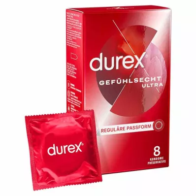 durex® Gefühlsecht Ultra Kondome, 8 St durex® Gefühlsecht Ultra Kondome, 8 St