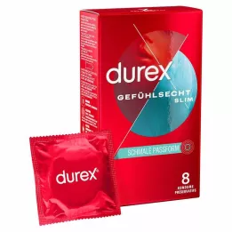 DUREX Gefühlsecht Slim Kondome, 8 St