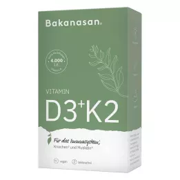 BAKANASAN Vitamin D3+K2 Kapseln, 60 St