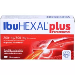 IBUHEXAL plus Paracetamol 200 mg/500 mg Filmtabl., 20 St