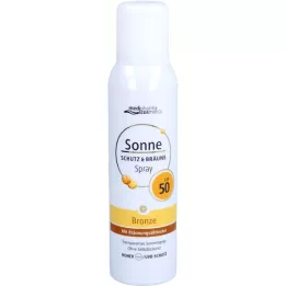 SONNE SCHUTZ &amp; Bräune Spray bronze LSF 50, 150 ml