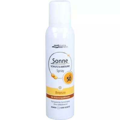 SONNE SCHUTZ &amp; Bräune Spray bronze LSF 50, 150 ml