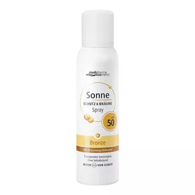 Sonne Schutz &amp; Bräune Aerosol-Spray bronze LSF 50, 150 ml
