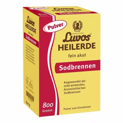 Luvos Heilerde fein akut Sodbrennen Pulver, 800 g