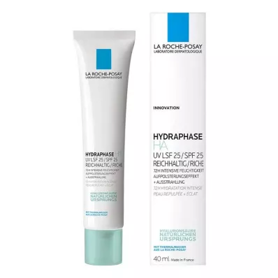 La Roche Posay Hydraphase HA UV Creme reichhaltig LSF 25, 40 ml